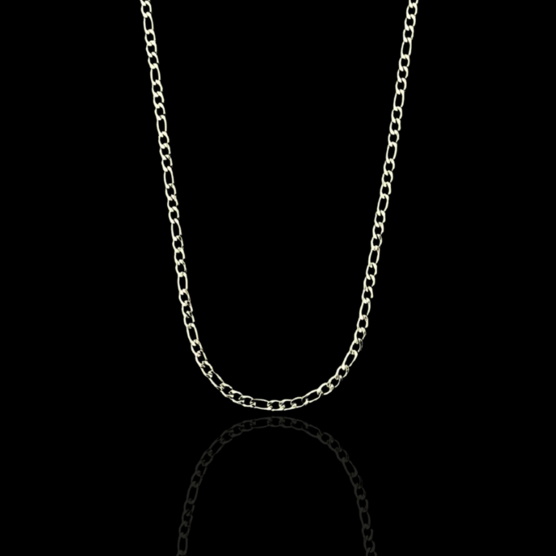 Signature Figaro Chain - Silver