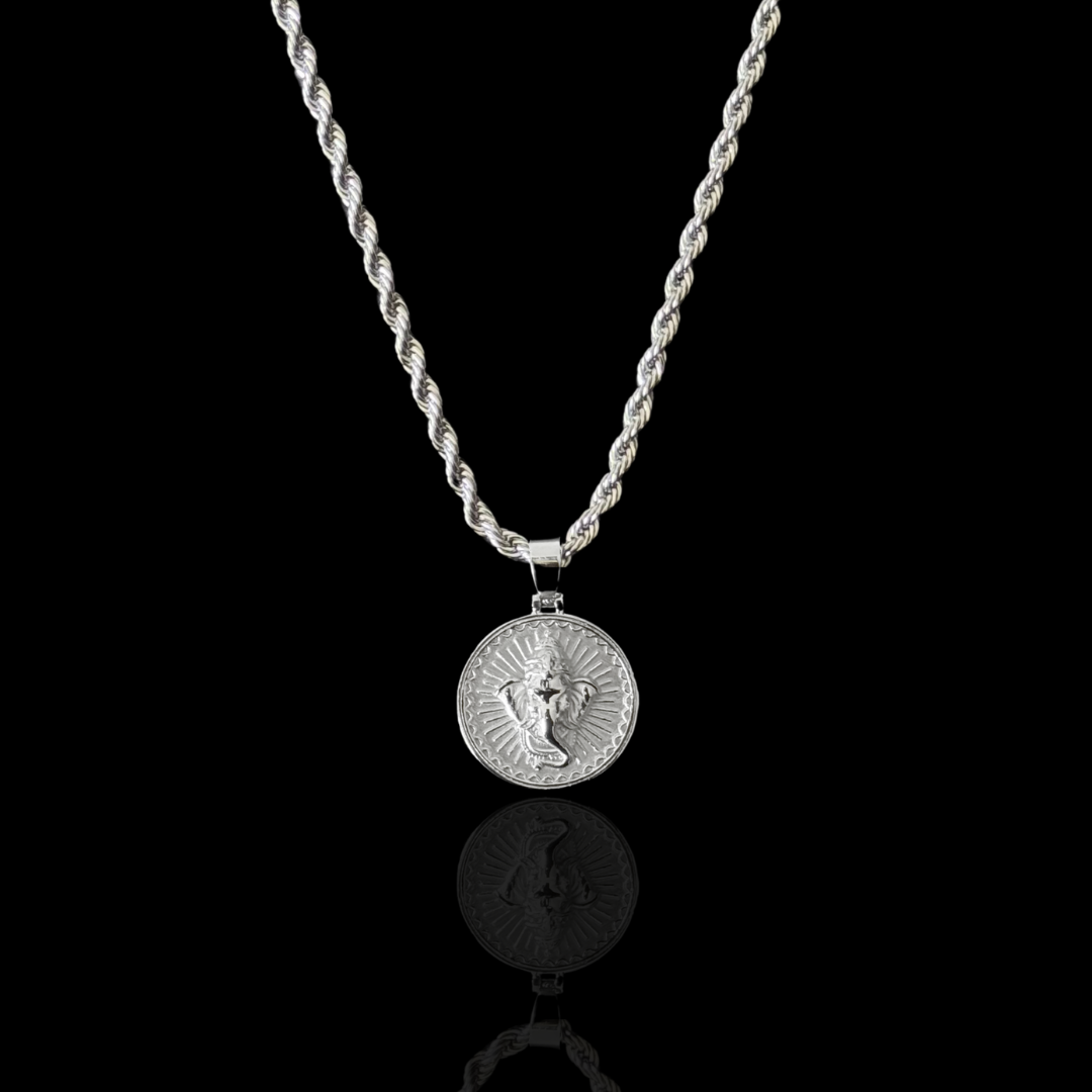 Remover of Obstacles, Ganesh Pendent - Silver