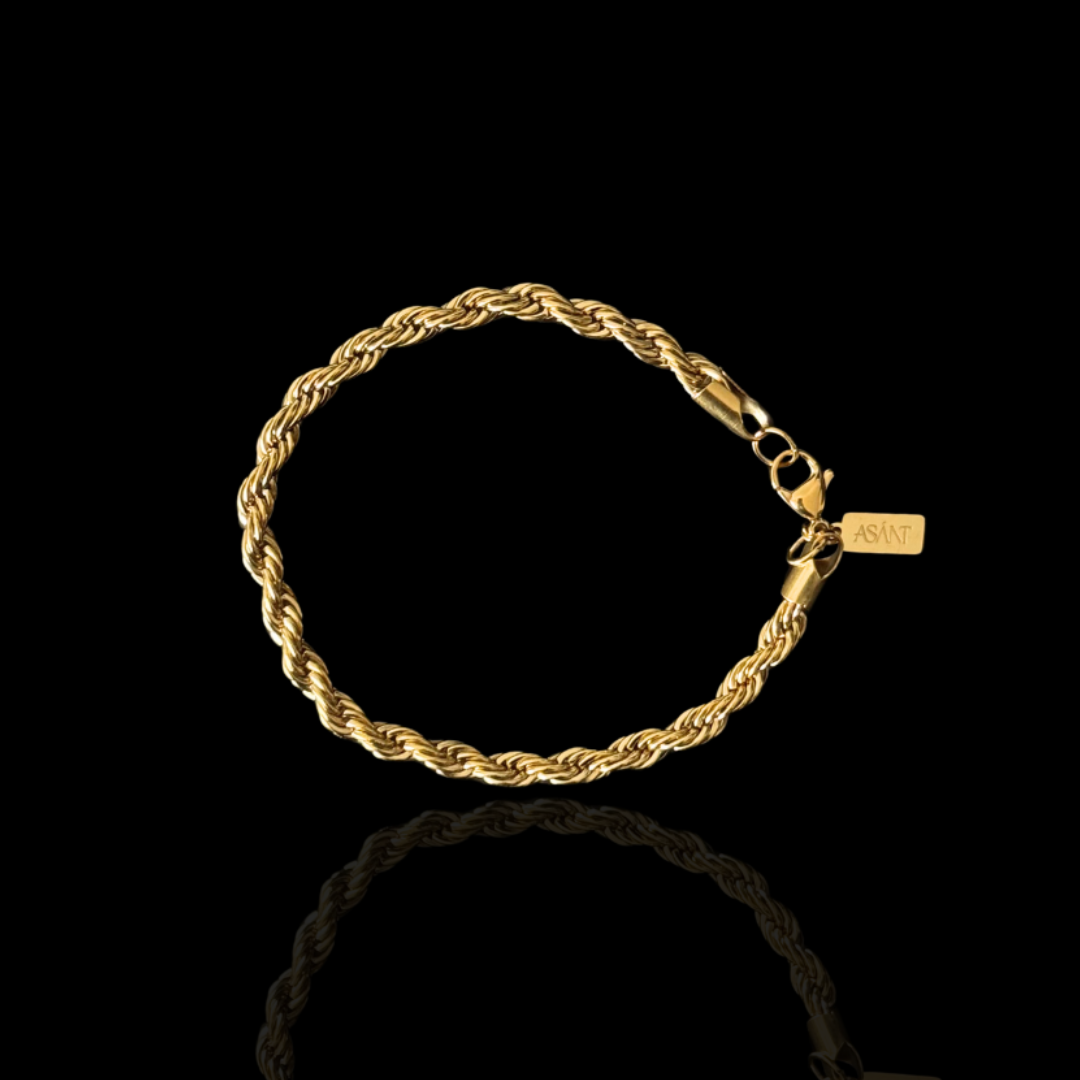 Signature Rope Bracelet - Gold