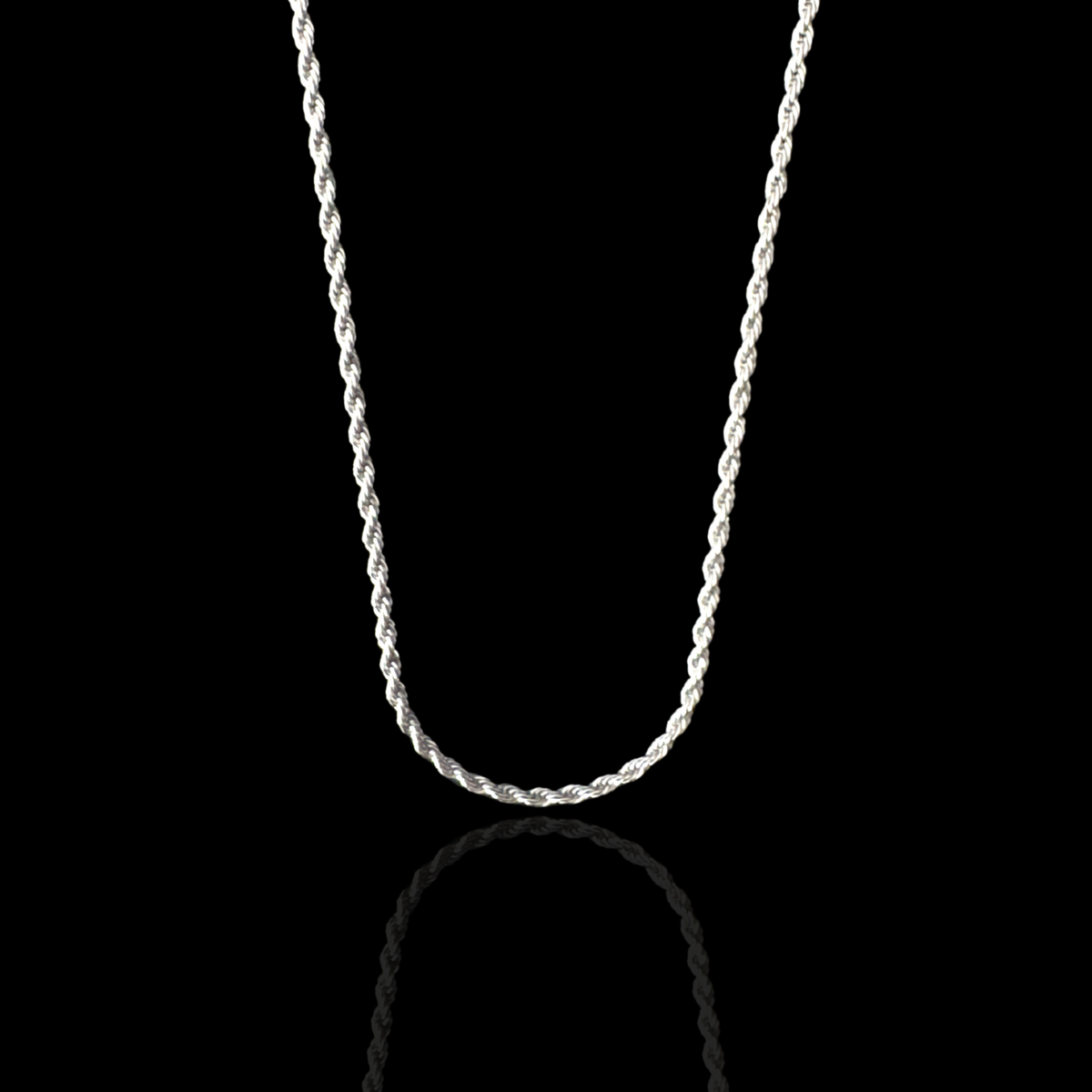 Signature Rope Chain - Silver
