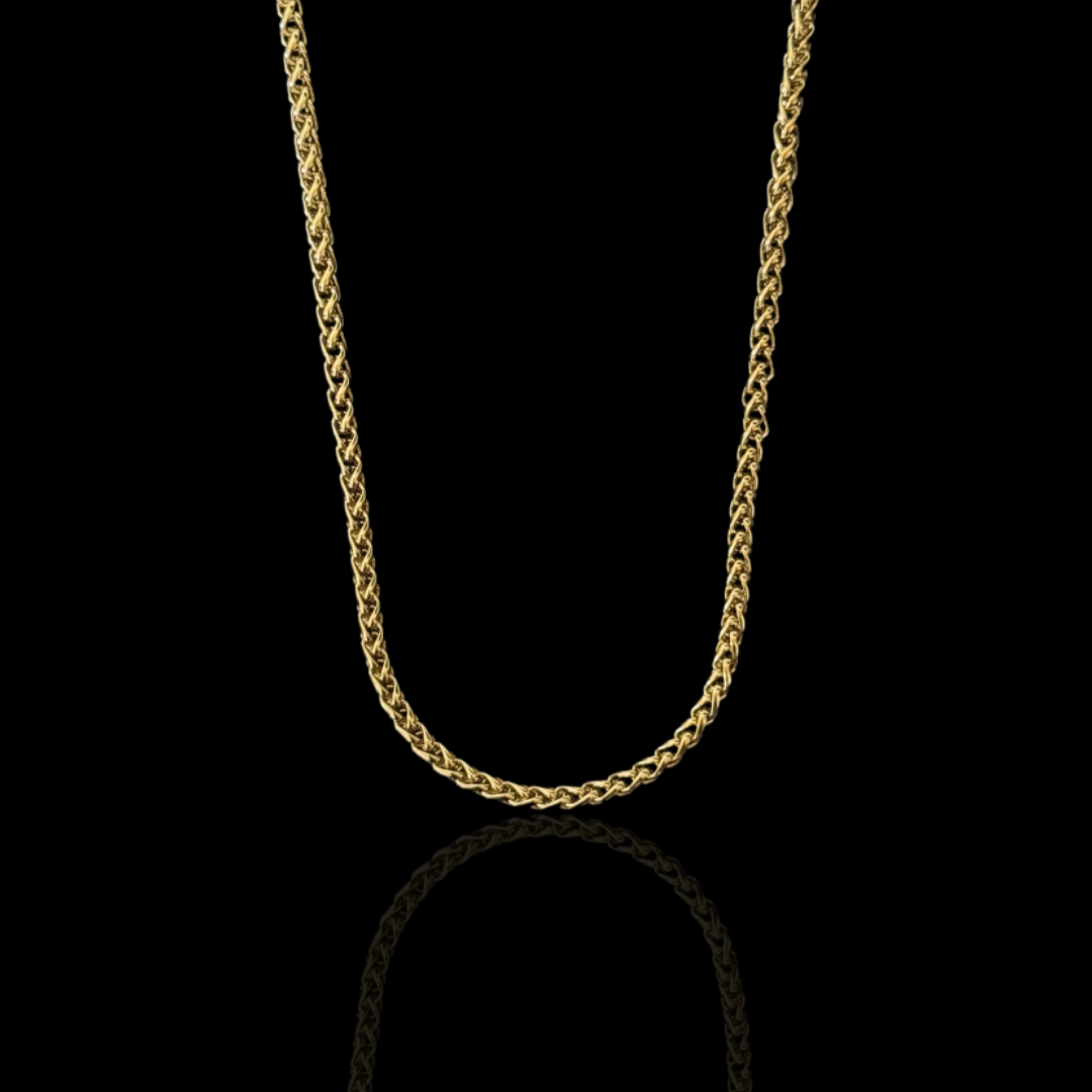 Signature Wheat Chain – Gold