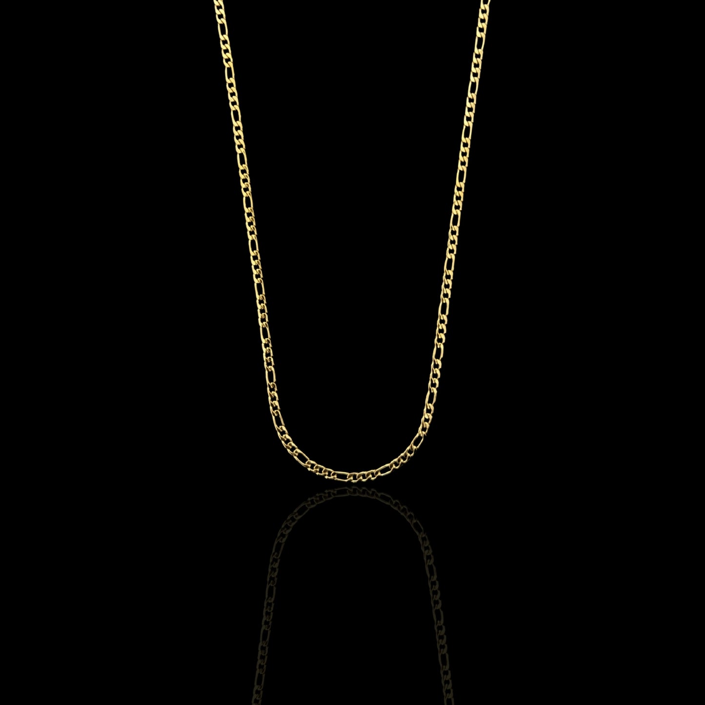 Classic Figaro Chain - Gold