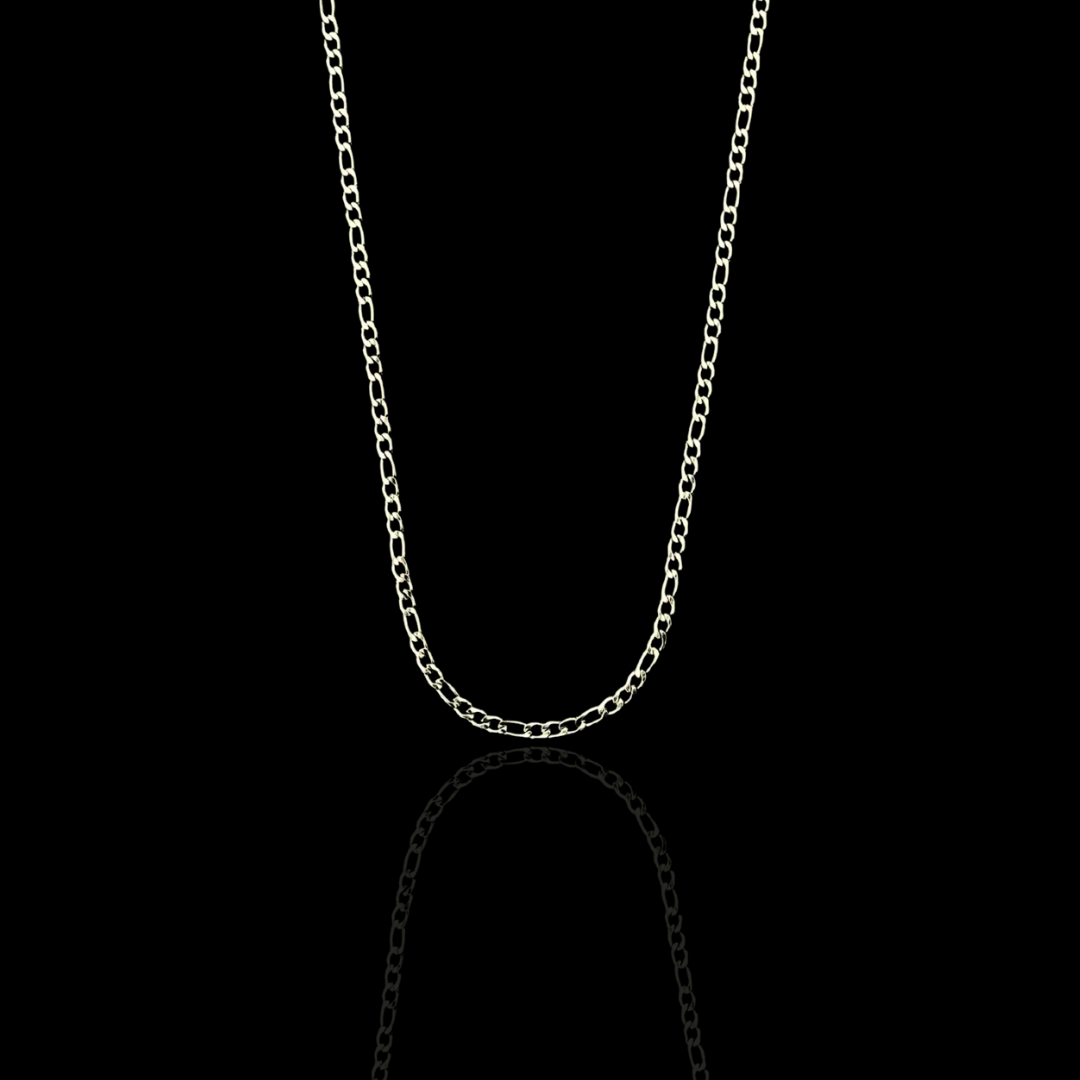 Classic Figaro Chain - Silver