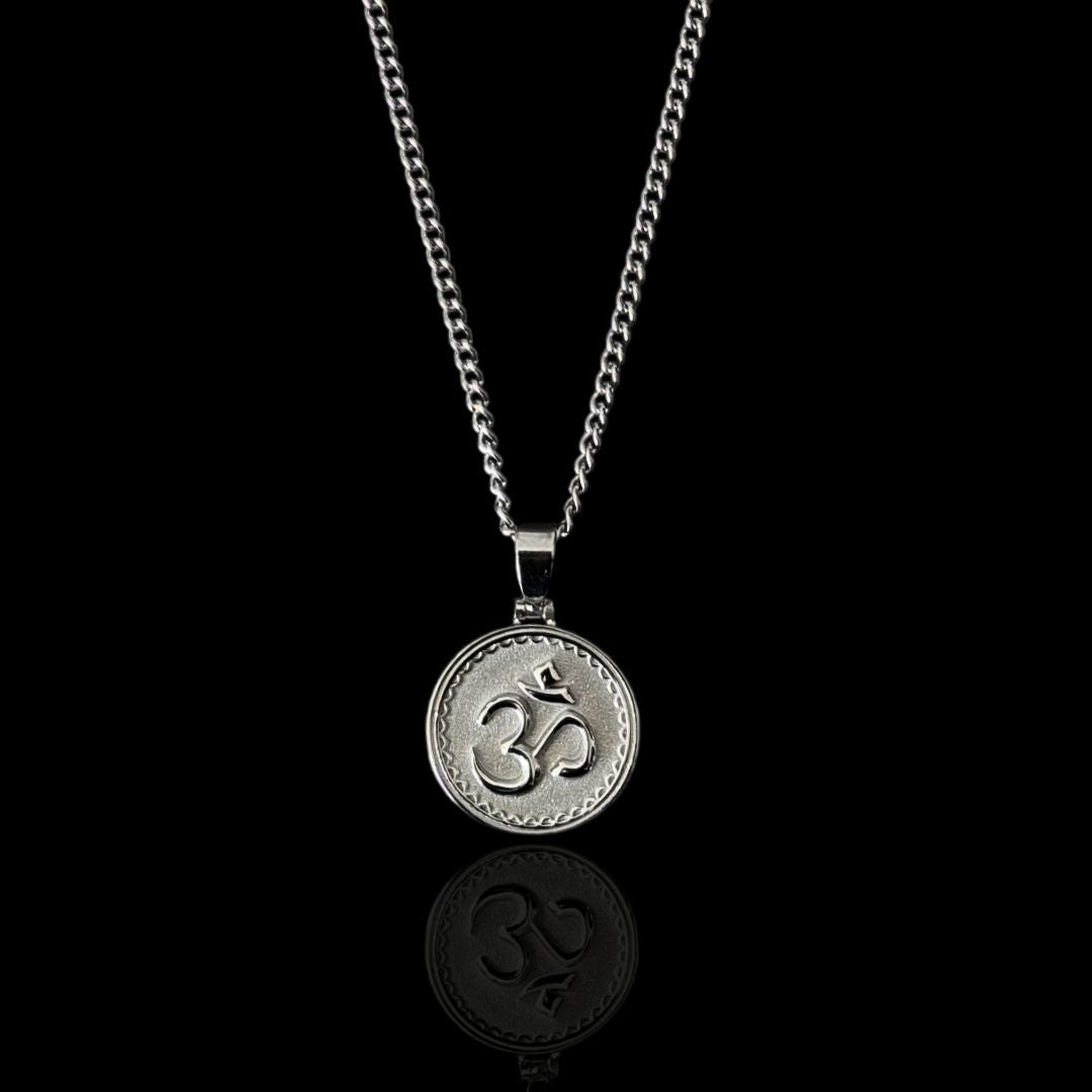 The Eternal Symbol, Hindu Om Pendant - Silver [NEW]