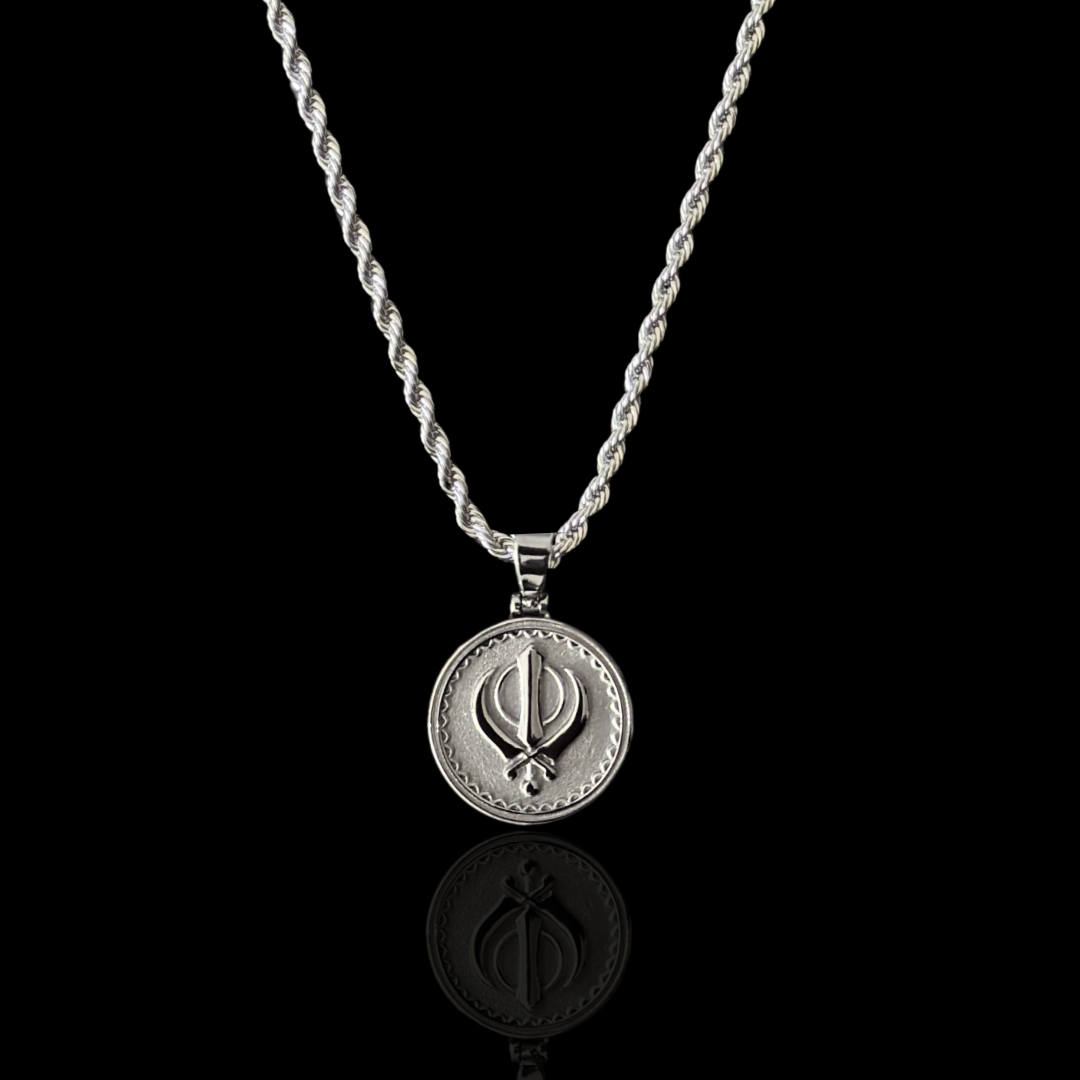 Legacy of the Khalsa, Sikh Khanda Pendant - Silver [NEW]