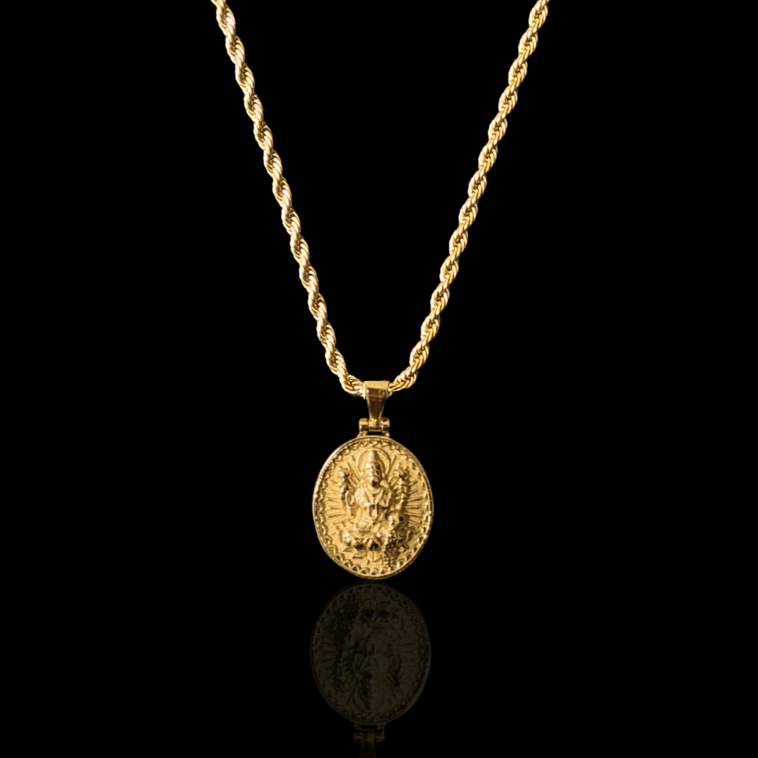 Lakshmi Abundance Pendant – Gold [NEW]