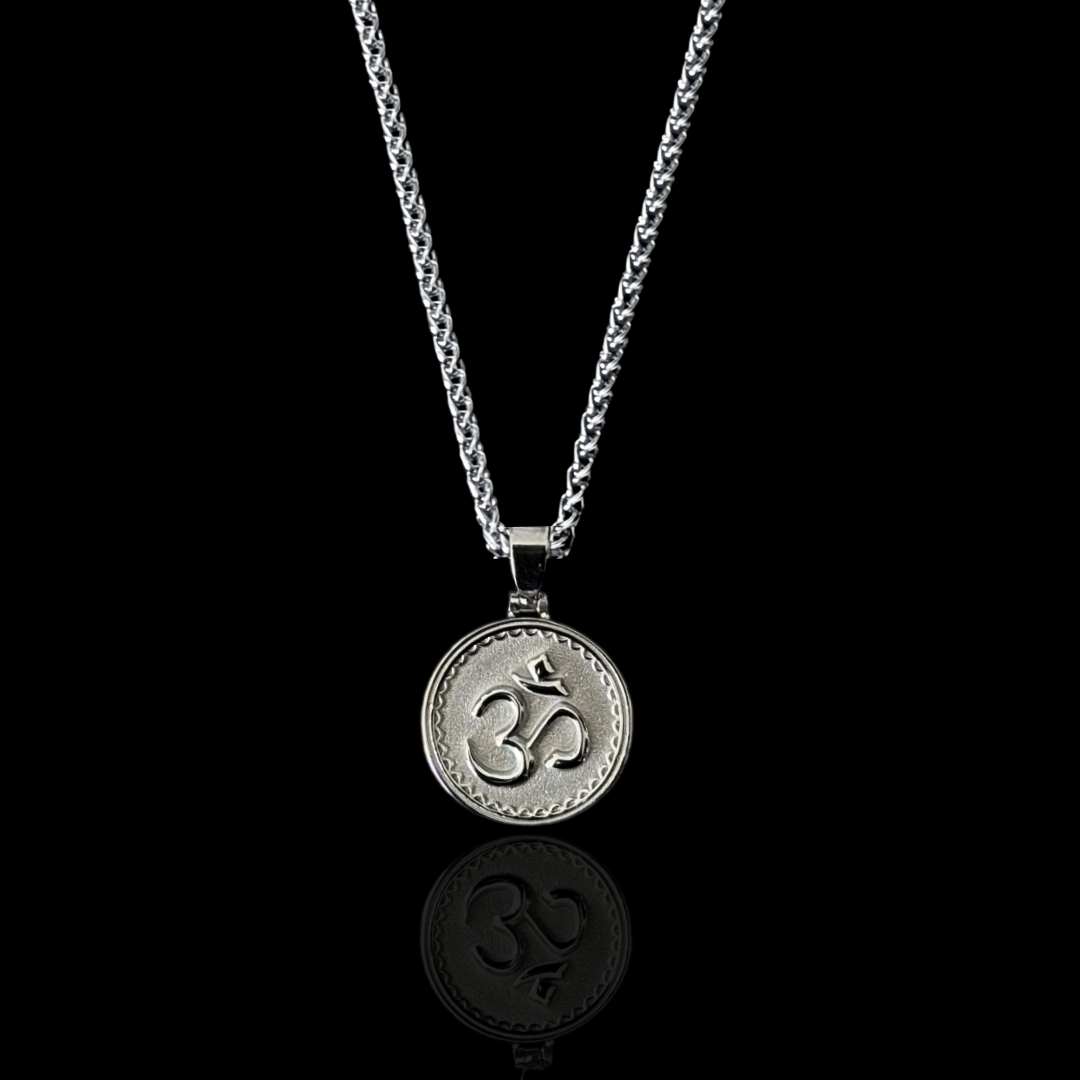 The Eternal Symbol, Hindu Om Pendant - Silver [NEW]