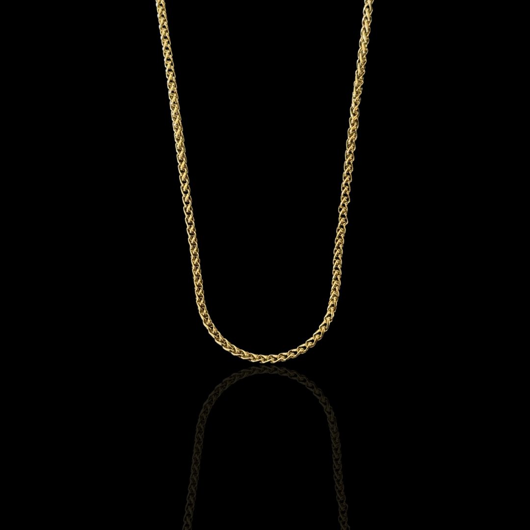 Classic Wheat Chain – Gold