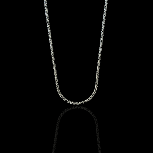 Classic Wheat Chain – Silver